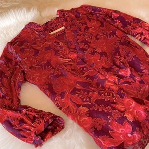 Alice and Olivia silk blouse